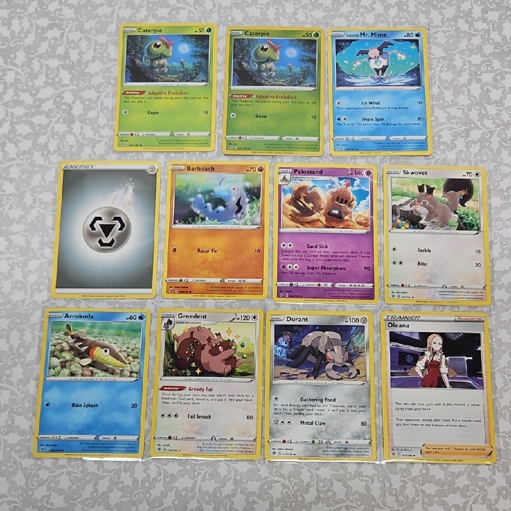 2020 Pokémon TCG Sword & Shield Rebel Clash 11 Card Lot M/NM Nice